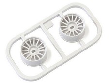 Kyosho Multi Wheel W/Offset 1 White/Awd/2pieces Mini-Z
