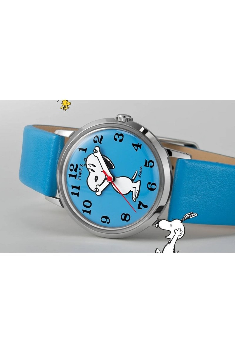 Timex Marlin Hand-Wound x Peanuts Reissue 34mm Watch