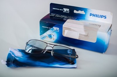 3D PHILIPS OAKLEY Optics Easy 3D TV Passiv Brille PTA426 Eyewear Fernseher PFL