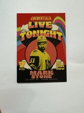 2023-24 Upper Deck Credentials Mark Stone Live Tonight SSP Vegas Golden Knights