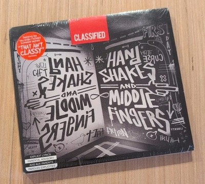 Classified Handshakes and Middle Fingers CD BRAND NEW/SEALED Half Life Records