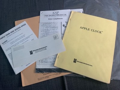 Apple II Apple Clock 1978 Ref.Apclk