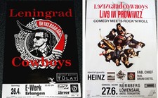 2 x Original Poster Plakat - Leningrad Cowboy...
