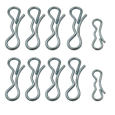 Deck Clip Set 8 PCS 194209 Bow Tie Lock Cotter Pins 2 PCS 194208 Lock Pins