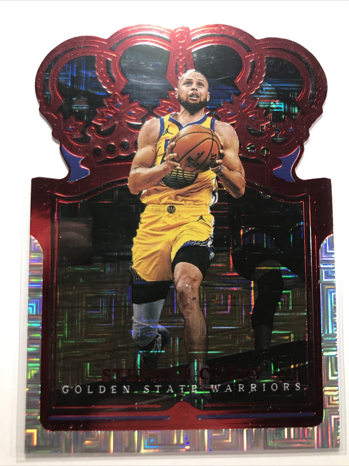 Stephen Curry 2021-22 Crown Royale Card #70 ASIA RED SSP NICE!! WARRIORS HOF