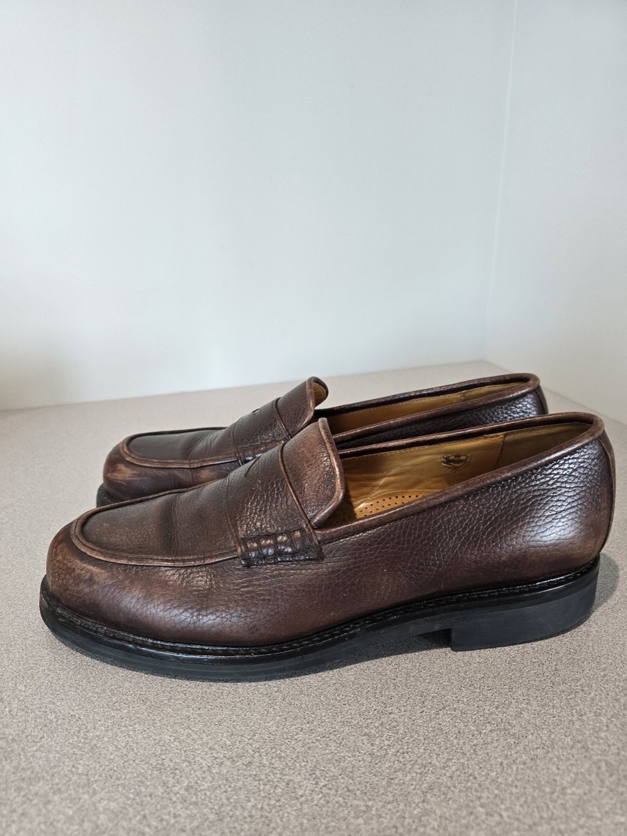Cole Haan Country Mens Shoes Brown Dress Leather Penny 