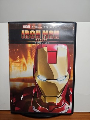 Marvel Animated Series, Iron Man 2-disc Set, Tested And Working