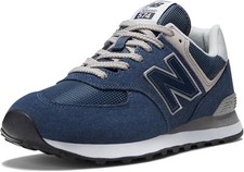 New Balance 574 Scarpe Uomo Classic ML574EVN Sneakers Sportive Blu Navy Grigio