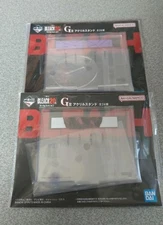 Bleach Ichiban Kuji G Prize Acrylic Stand Set 2 Komaura Sajin & Shuutara Senju M