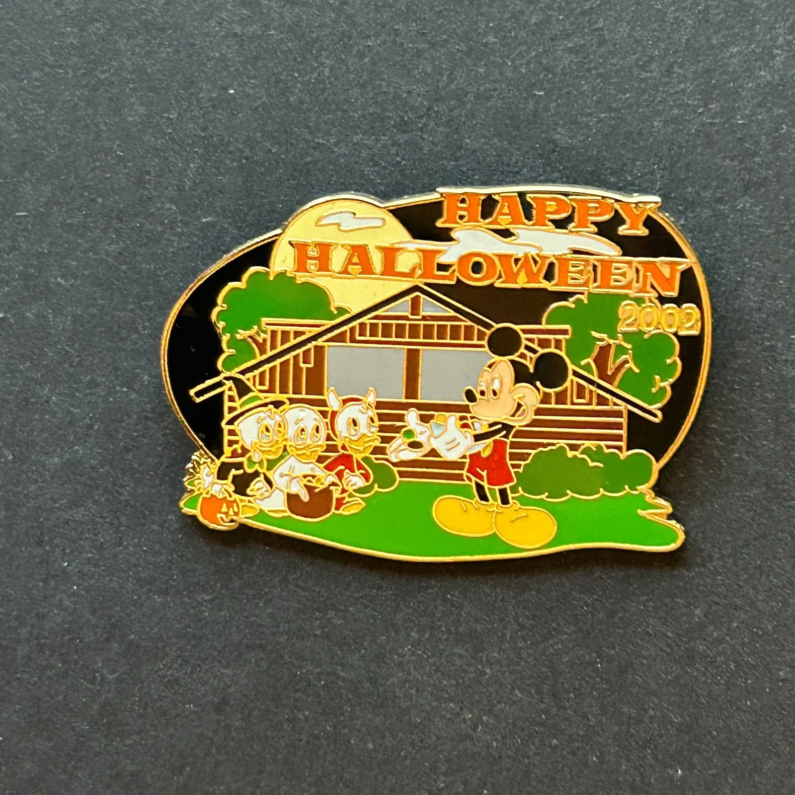 Mickey, Huey, Dewey and Louis - Happy Halloween 2002 - Cast Disney Pin 16605