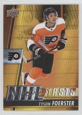2023-24 Upper Deck Series 2 NHL Firsts Tyson Foerster #NF-3 Rookie RC