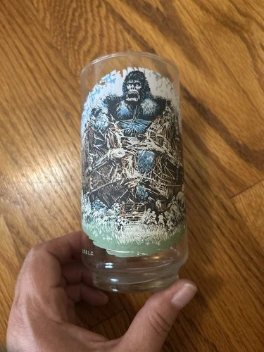Vintage 1976 Limited Edition KING KONG Coca Cola Collectable Drinking Glass