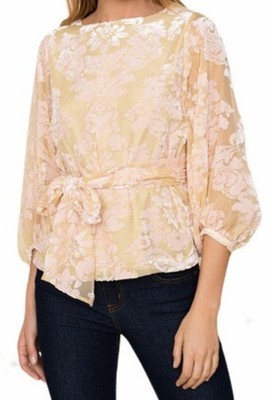 YUMI KIM Damen Blush Kiss And Tell Top #TP18026 NWT Bluse