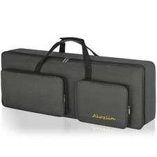 49Key Keyboard Gig Bag Portable Electric Piano Case Foldable 34x13x4 Inch