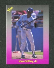 Ken Griffey Jr. Mariners Rookie 1989 Classic Travel Purple Baseball Card #193 RC