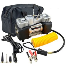 HEAVY DUTY PORTABLE 12V ELECTRIC CAR TYRE INFLATOR 150PSI AIR COMPRESSOR PUMP UK