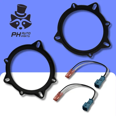 PH AUTO BMW 1 Series F20/F21/F52 (2011 - 2023) Door Speaker Fitting Kit 10cm (4") PAIR