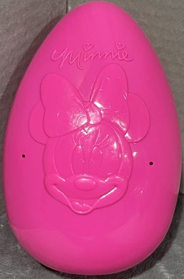 Vintage Easter Egg Hunt Large Prize 3D Disney Pink Minnie Mouse Mickey Friends