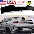 For 2020-2024 2025 BMW X6 X6M G06 Gloss Black Roof Tail Trunk Spoiler Wing Lip