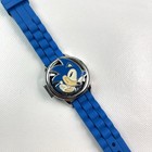 Kids Sonic The Hedgehog Sega Genesis Accutime Blue Spinner LCD Watch One Size