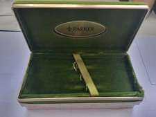 VINTAGE PARKER PEN CASE, FOR THREE PENS.OUTER BOX.