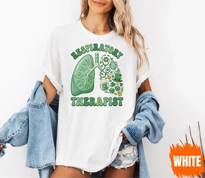 Respiratory Therapist St Patrick s Day Shirt Medical Humor