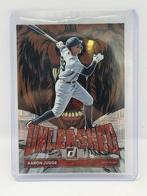 Aaron Judge 2022 Panini Donruss Unleashed Silver Vector Parallel Insert UL-12