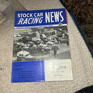 Stock car racing News volume 3 No. 5 September 1963