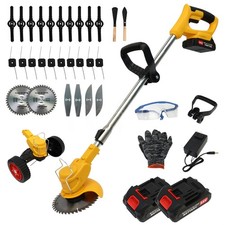 24V Cordless String Trimmer Weed Eater Electr...