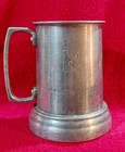 Vintage Playboy Aluminum Beer Stine with Glass Bottom — photo 1