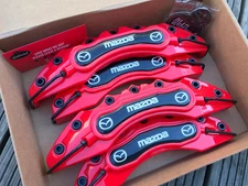4PCS Brake Caliper Covers for Mazda 2 3 5 6 CX-3 CX-30 CX-5 CX-7 CX-9 MX-5