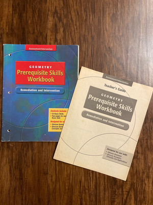Geometry Prerequisite Skills Workbook Teachers Guide