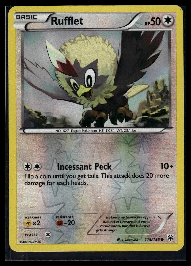 Plasma Storm #115/135 Rufflet