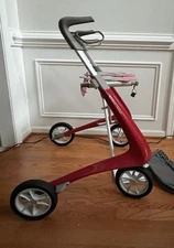 byACRE - WIDE Carbon Ultralight Rollator World's Lightest Carbon Rollator Walker