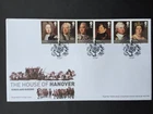 GB 2011 FIRST DAY COVER "HOUSE OF HANOVER" LONDON SW.1 POSTMARK NO ADDRESS
