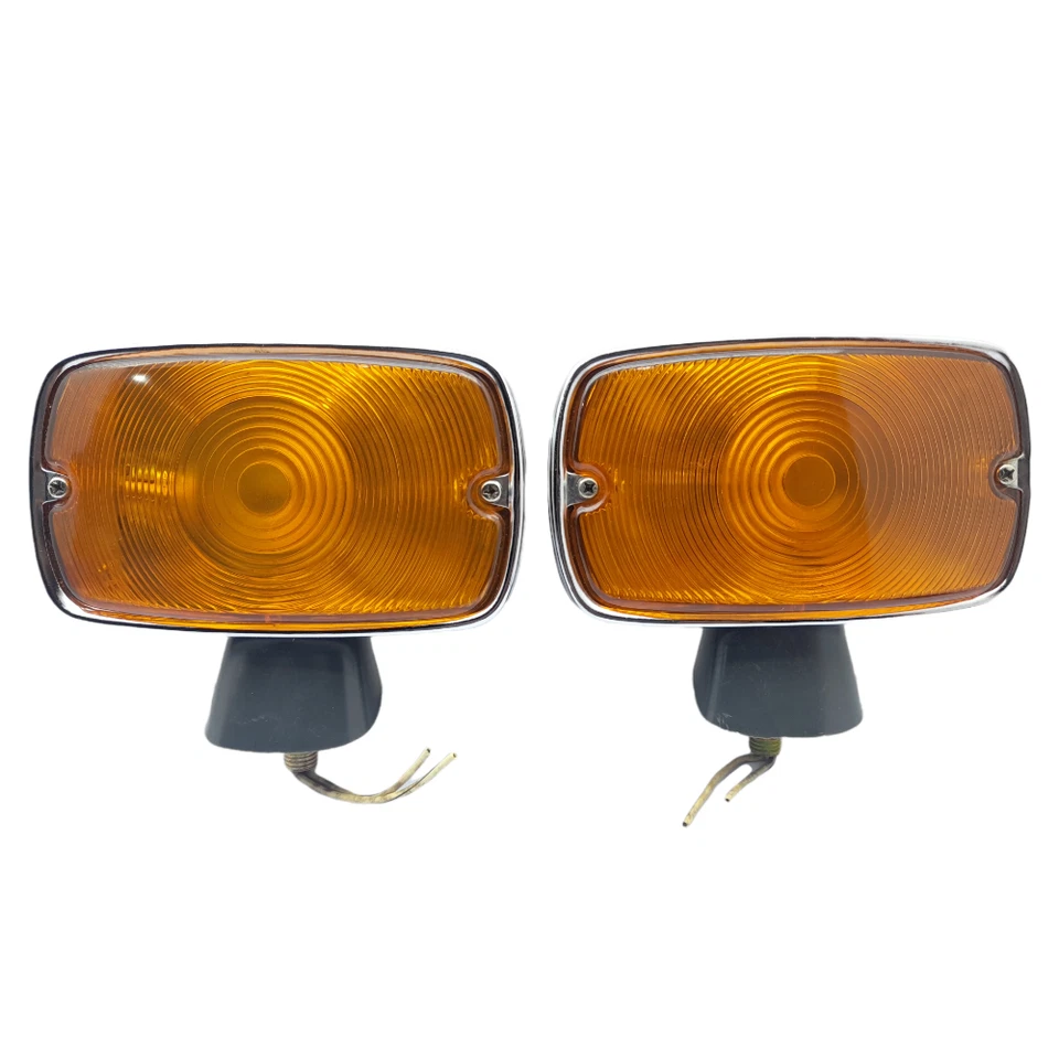TOYOTA LAND CRUISER FJ40 1971-75 LUZ INDICADORA DE GIRO ÁMBAR IZQUIERDA DERECHA PAR Foto 2 de 4