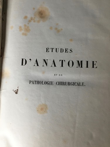 Französisches antikes medizinisches Buch Chassaignac D’anatomie Et De Pathologie Chirurgisch - Bild 9 von 15