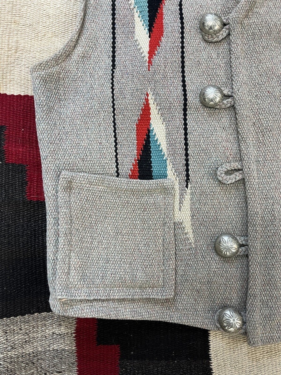 Vintage Ganscraft Chimayo Vest Size 38 | eBay