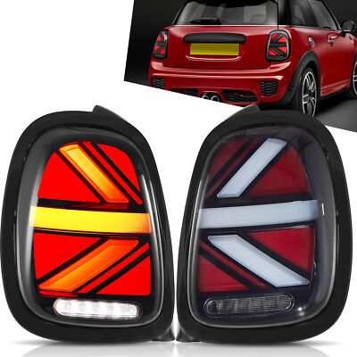 VLAND LED Tail Lights For 2014-2023 Mini Cooper F55 F56 F57 Sequential Animation