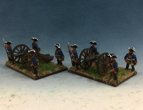 15mm Seven Years War painted Brunswick Army Brunswick Artillery and Cannon BW12 - Picture 2 of 11