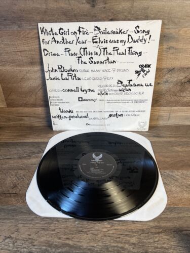 CRACK THE SKY- RAW - 0963 LP grudge records 1987 EX VINYL in Shrink - Picture 4 of 8