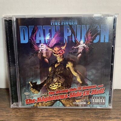 Five Finger Death Punch CD Wrong Side Of Heaven And The Righteous Side Of Hell.