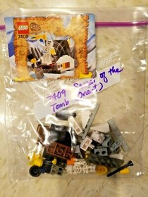 LEGO Adventurers Orient Expedition 7409 Secret of Tomb Complete Minifigs Manual