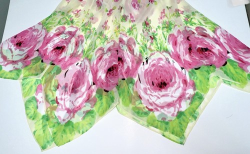 NWT Betsey Johnson VINTAGE Babydoll Slip Dress W Thong Roses Chiffon FAIRY L - Picture 10 of 16