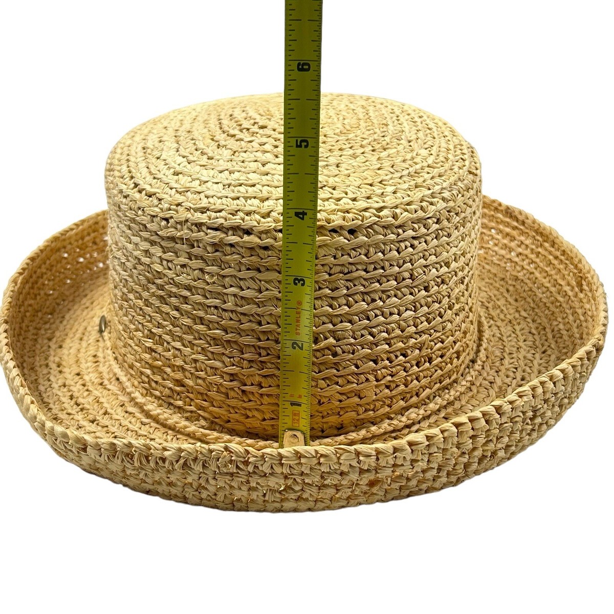 Scala Natural Woven Straw Hat - Beige Scala Women main image 2
