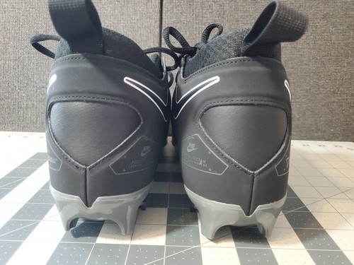 Nike Alpha Menace Pro 3 Shadow Black Iron Football Cleats CT6649-010 Men Size 9 - Picture 12 of 13