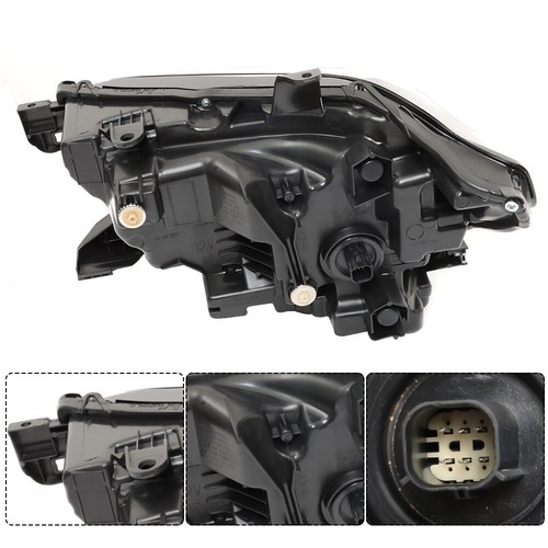 Faros laterales derechos faros para Toyota Tacoma 2020-2023 lente transparente LED negro - Imagen 5 de 12