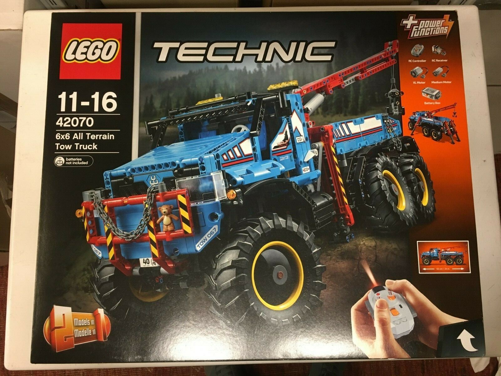 LEGO TECHNIC 42070 CAMION AUTOGRÙ 6x6  NUOVO