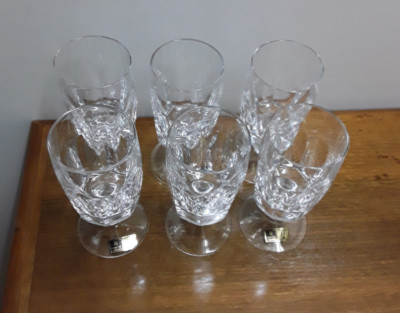 Weisweinglas WMF Cristal Cabinet Schälschliff lead crystal  Satz Weinglas Glas