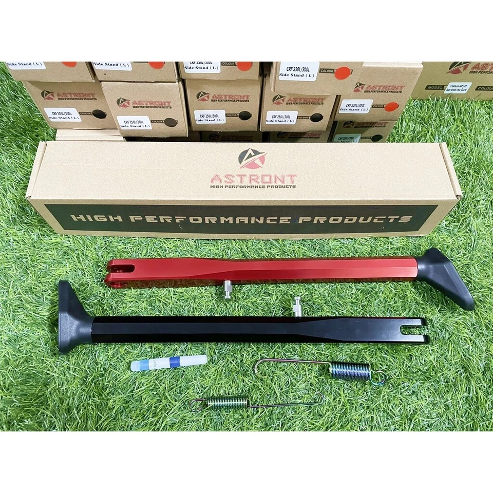 Kickstand Kick Side Stand Bar For Honda Crf 250 300 All Years Aluminum 14 Inch Foto 4 de 4